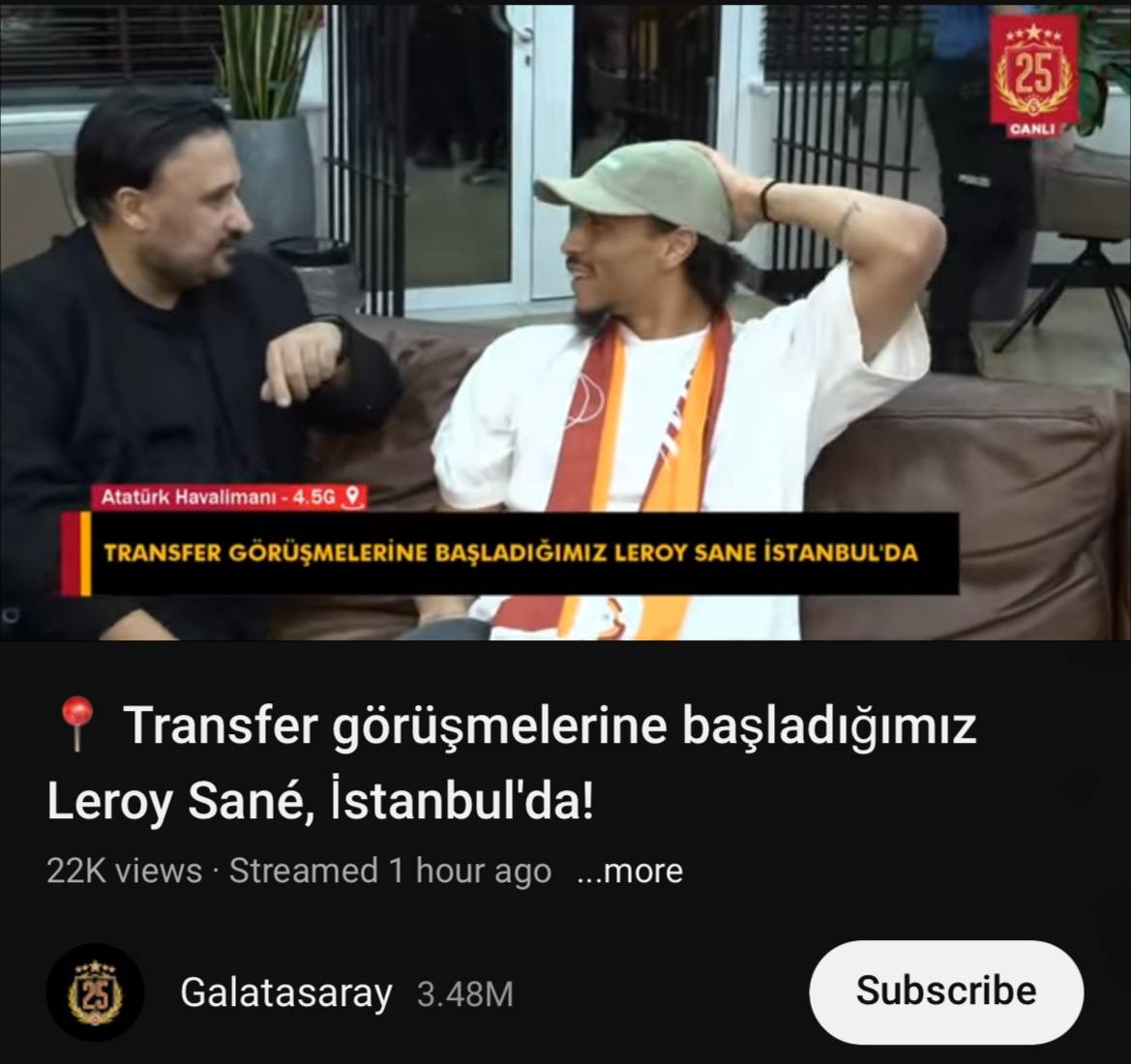 لروی سانه - گالاتاسارای