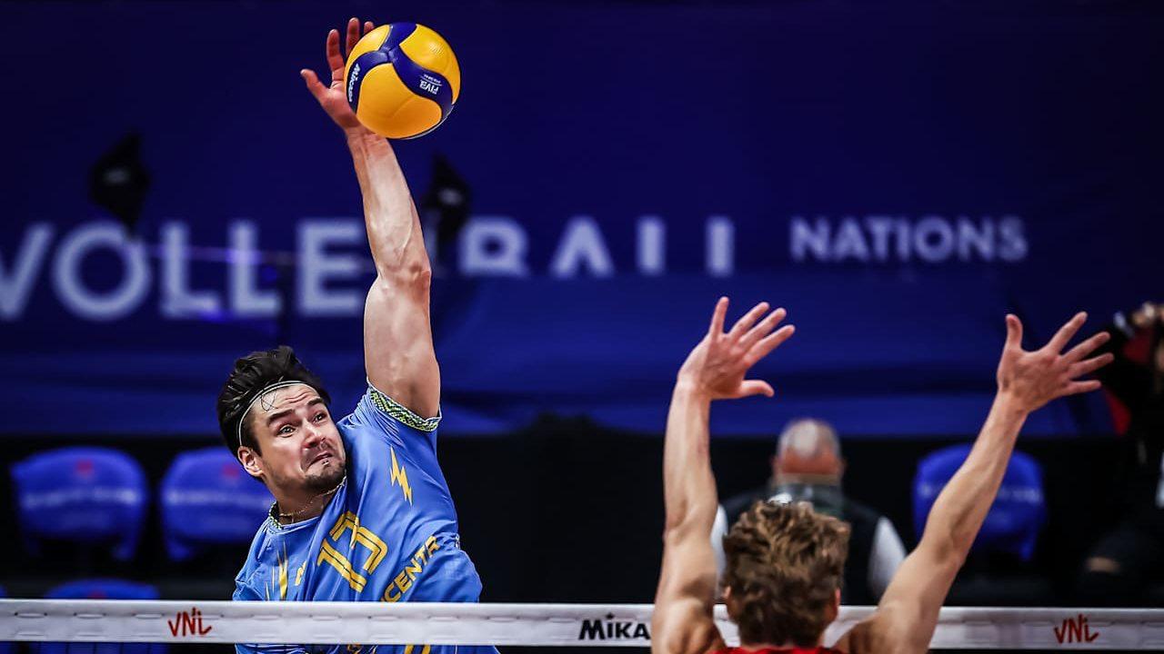 دیدار تیم ملی والیبال اوکراین و تیم ملی والیبال آمریکا در لیگ ملت‌های والیبال ۲۰۲۵