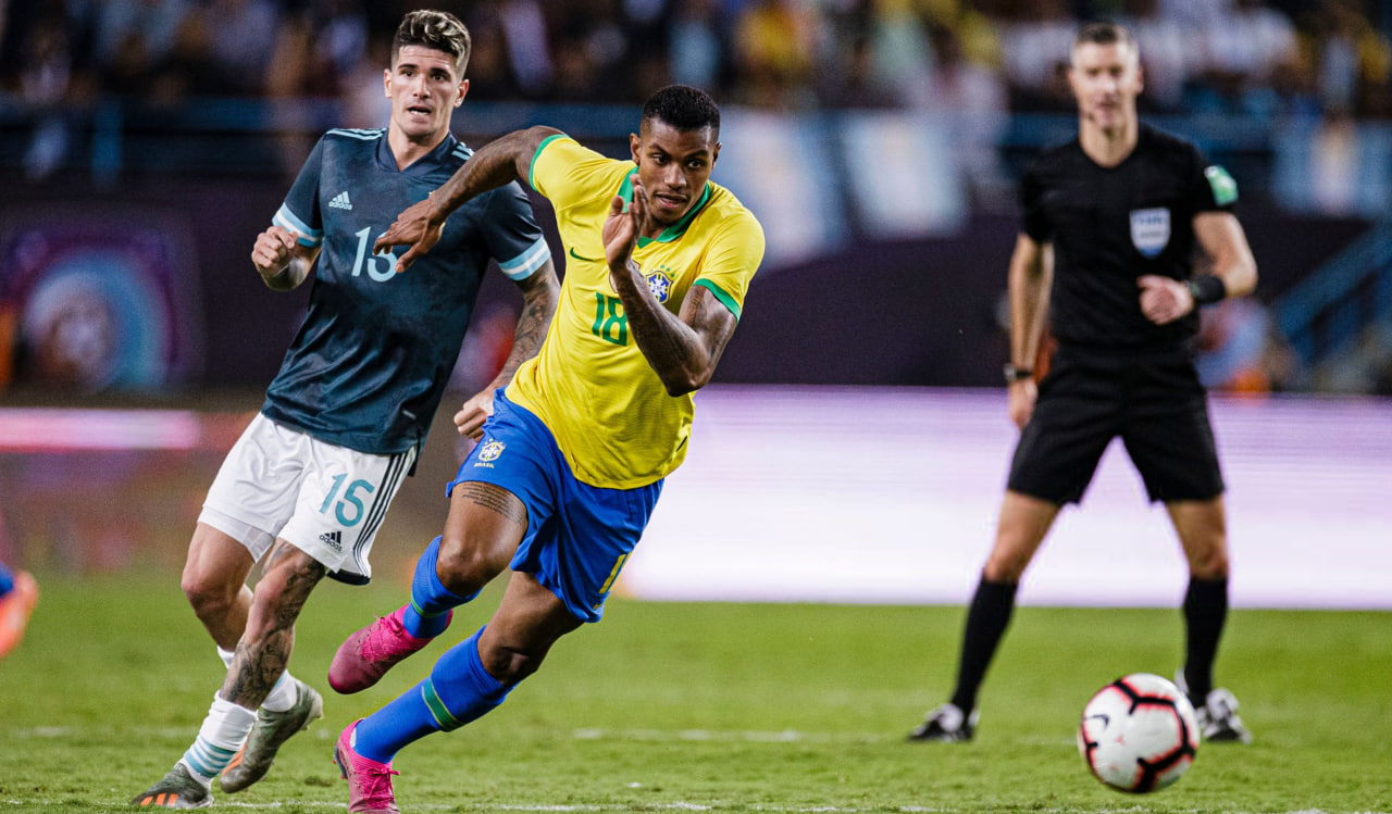 wesley-moraes-brazil-argentina-2025 وسلی مورائس بازیکن تیم ملی برزیل در بازی با آرژانتین