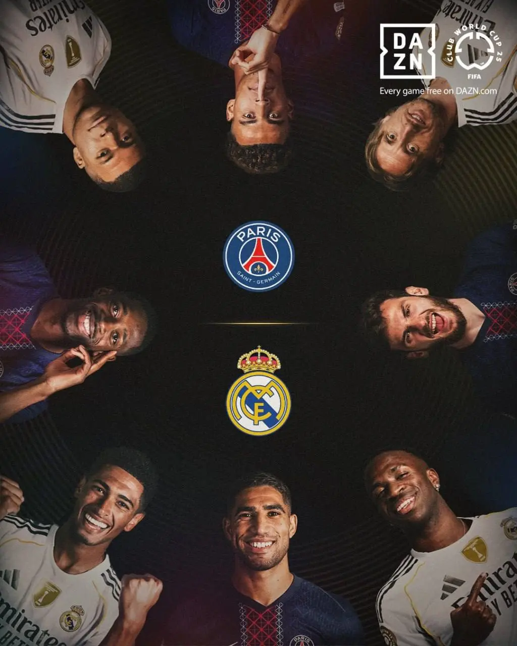 فیفا پوستر این بازی را طراحی کرده و به استقبال این دیدار هیجان انگیز رفته است.