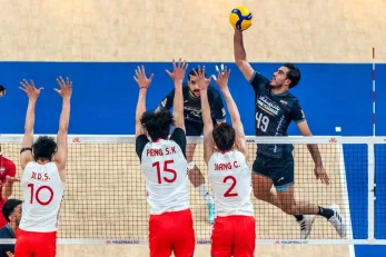 مرتضی شریفی به عنوان امتیازآور ترین بازیکن دیدار ایران و چین انتخاب شد