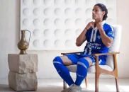 کیت جدید تیم فوتبال دینامو ماخاچ قلعه با حضور محمدجواد حسین‌نژاد