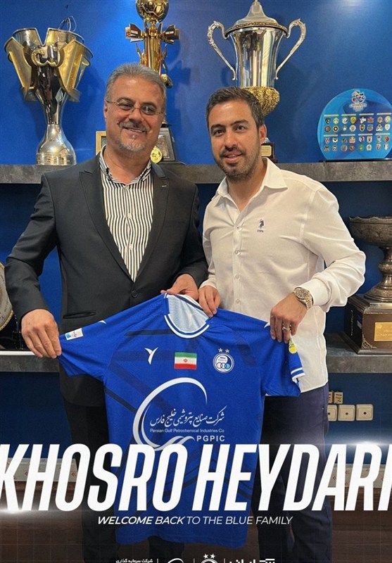 فوتبال , استقلال , خسرو حیدری ,