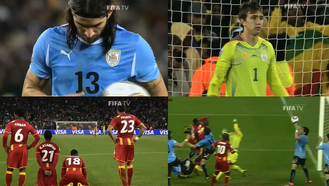 اروگوئه و غنا در جام جهانی 2010