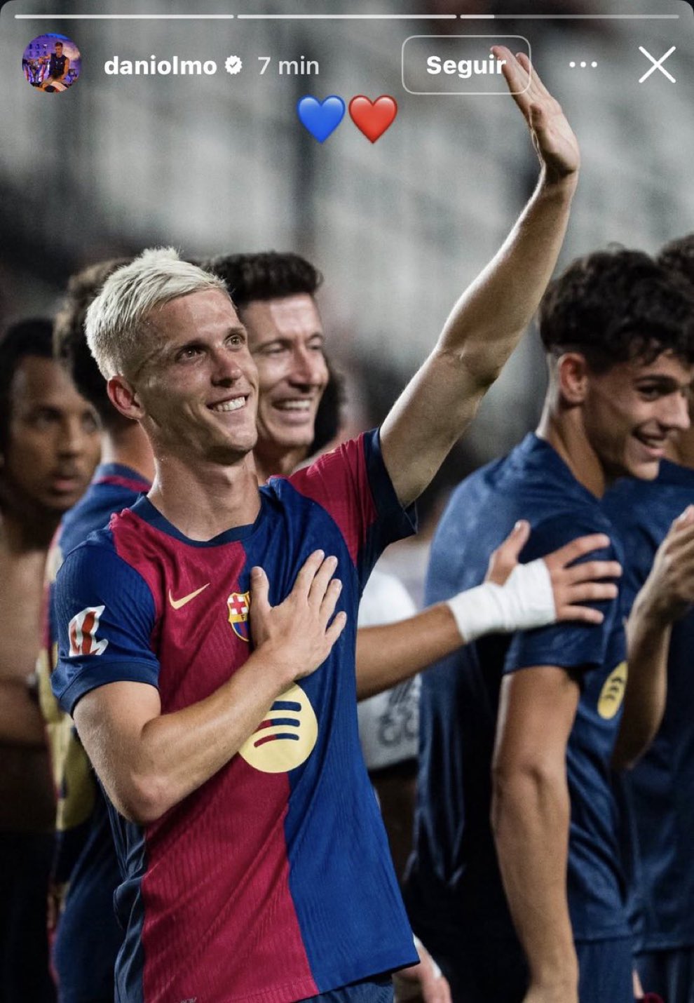 20250704_150139 واکنش معنادار دنی اولمو به منتفی شدن انتقال نیکو ویلیامز به بارسلونا