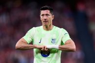 بدن آماده و عضلانی روبرت لواندوفسکی مهاجم بارسلونا