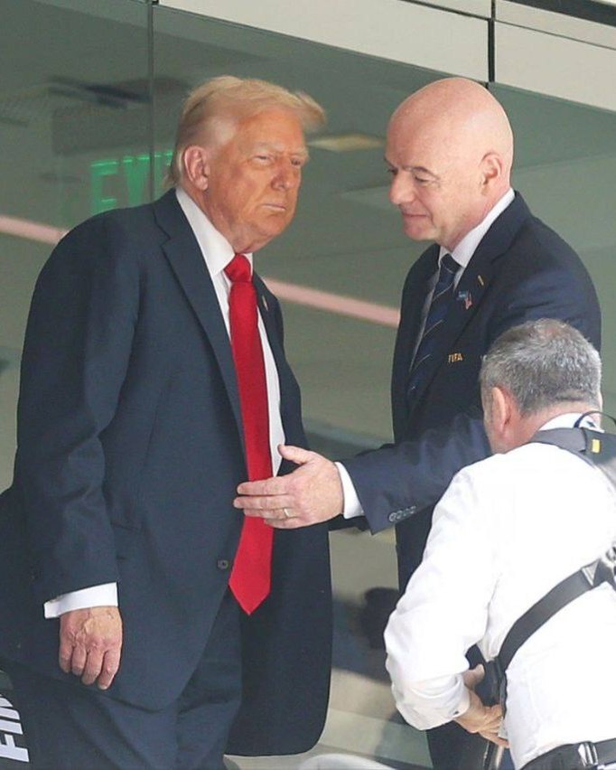 ترامپ تماشاگر فینال جام جهانی باشگاه ها