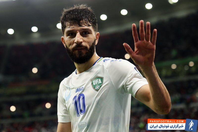 جلال الدین ماشاریپوف در تمرینات استقلال شرکت کرد