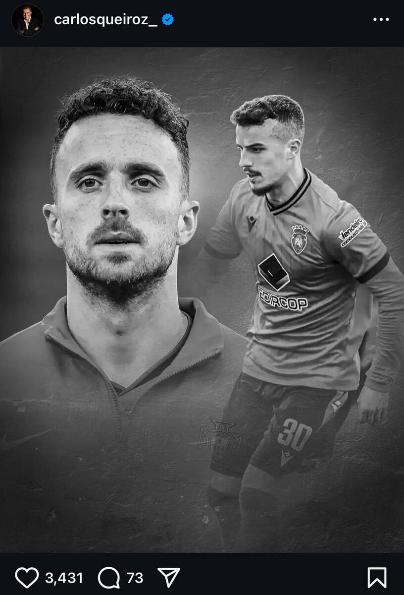 پیام کارلوس کی‌روش در پی درگذشت ستاره لیورپول: آرزوی آرامش ابدی برای ژوتا!