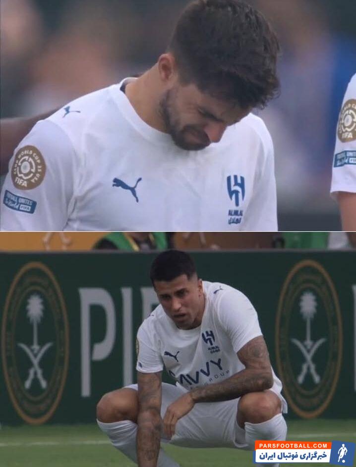 ستاره‌ های الهلال با چشمی اشک‌ بار دیدار مقابل فلومیننزه را آغاز کردند