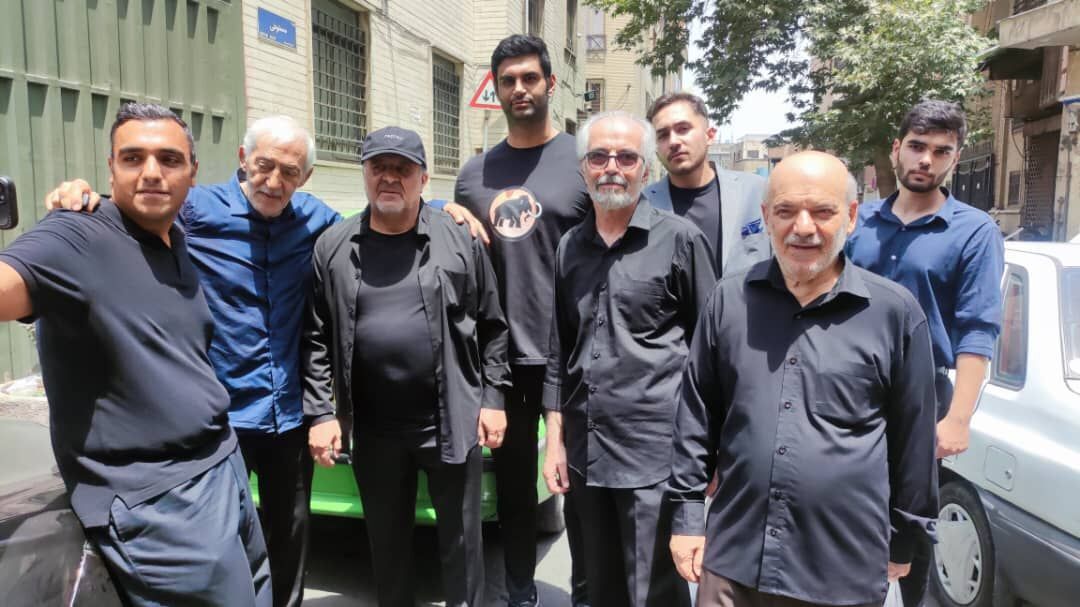 395261 عزاداری پیشکسوت پرسپولیس در جمع رفقای قدیمی +عکس