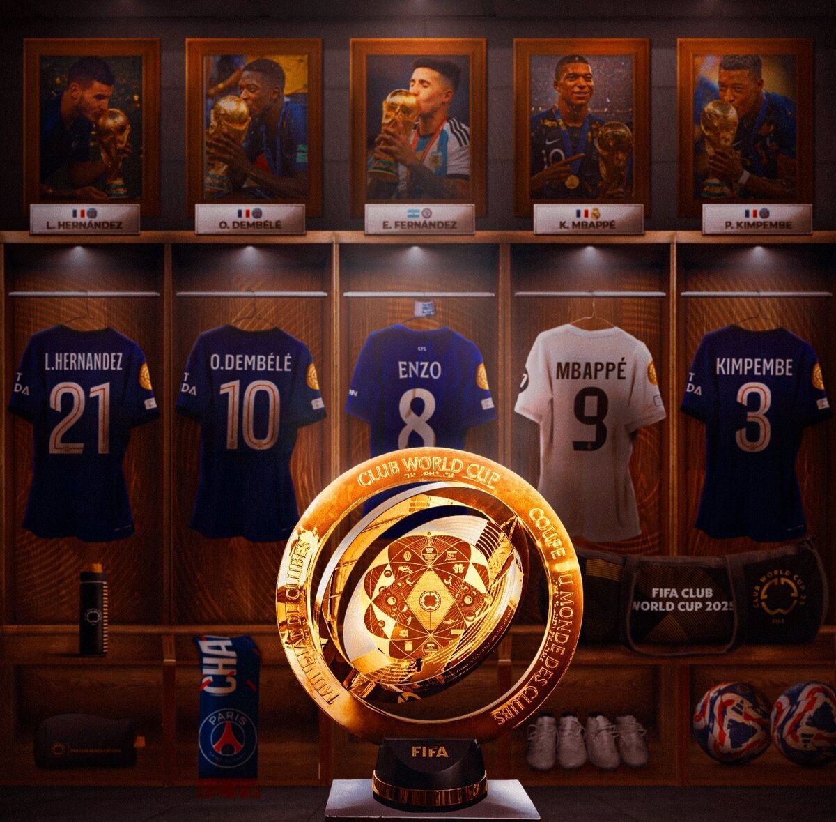 ۵ قهرمان جام جهانی در آستانه فتح جام باشگاه‌های جهان