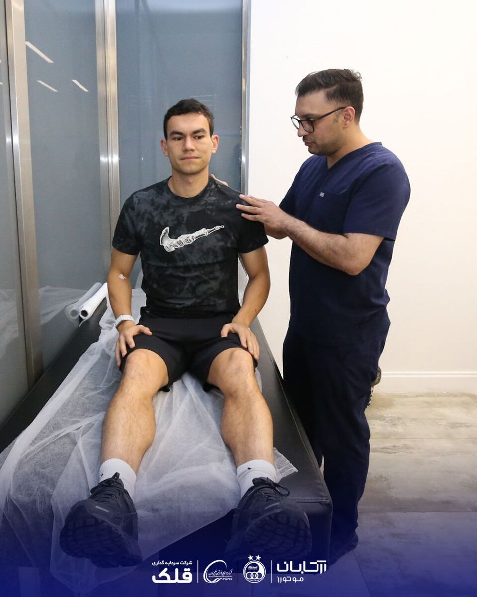 اولین تصویر از خرید جدید استقلال در تست های
پزشکی +عکس