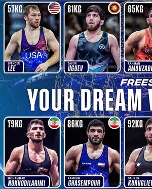 سه ستاره ایران در تیم منتخب کشتی جهان؛ تاج و تخت یزدانی به کامران رسید! +عکس