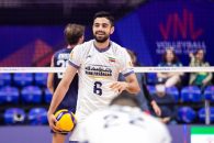 بردیا سعادت امتیازآورترین بازیکن دیدار ایران و لهستان شد