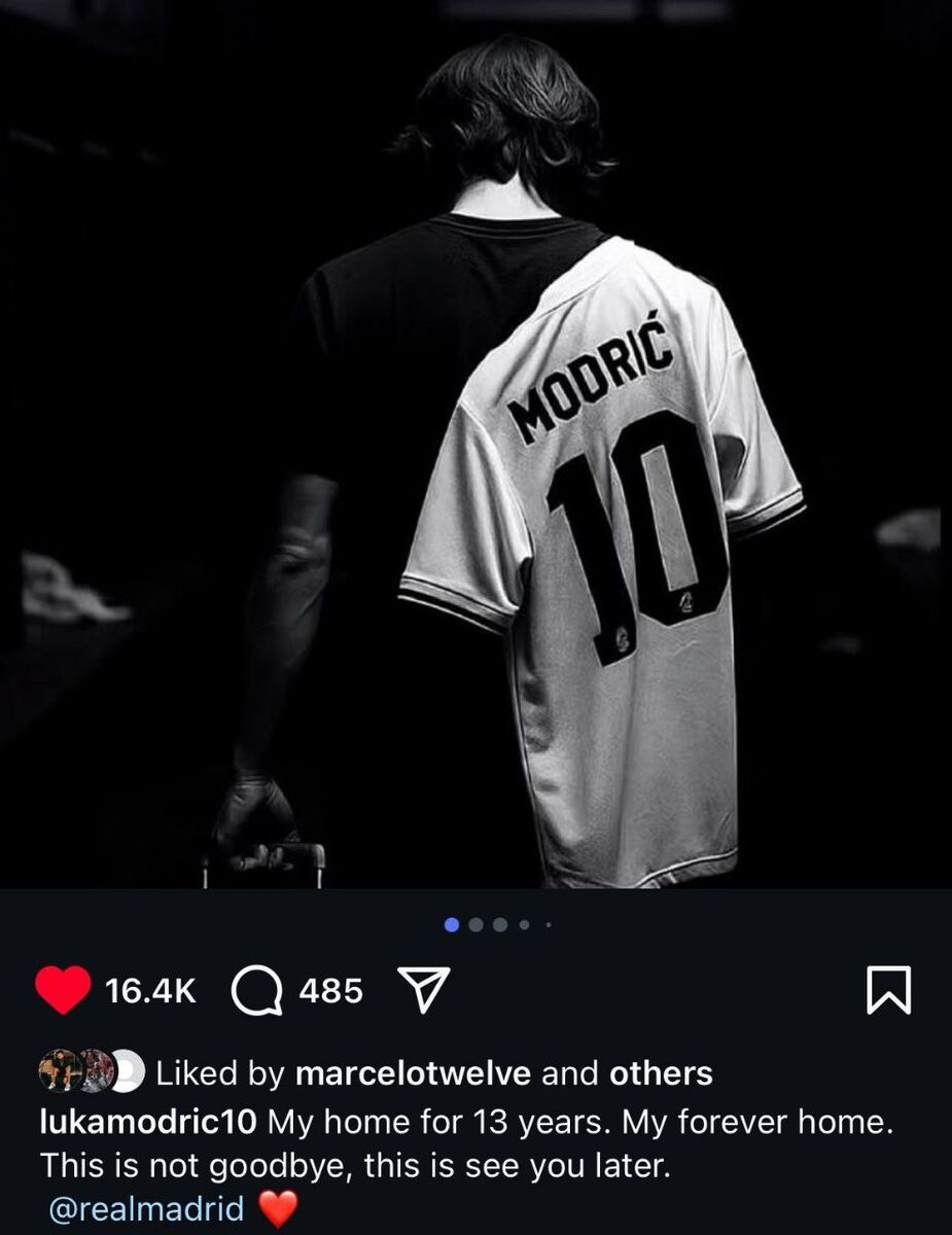 مودریچ: این یک خداحافظی نیست!