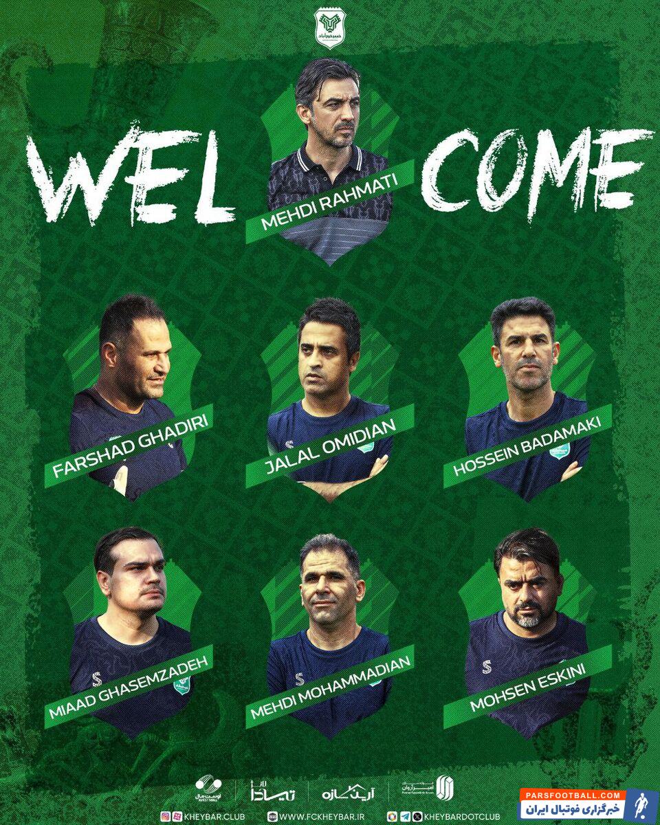 حسین بادامکی به عنوان مربی به کادرفنی خیبر خرم آباد اضافه شد