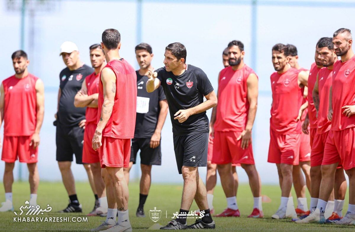 397276-2 دستورالعمل مهم هاشمیان برای مربیان پرسپولیس در ترکیه