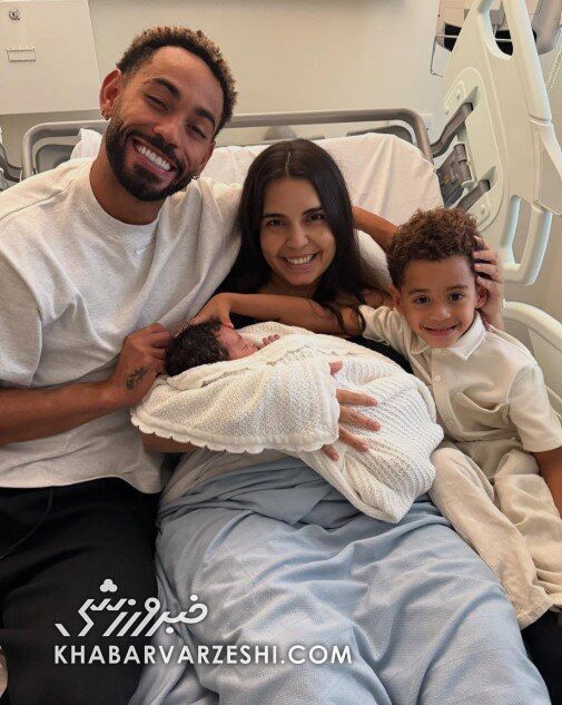 اتفاق غیرمنتظره برای ستاره جدید منچستریونایتد/ زایمان زودتر از موعد همسر! +عکس