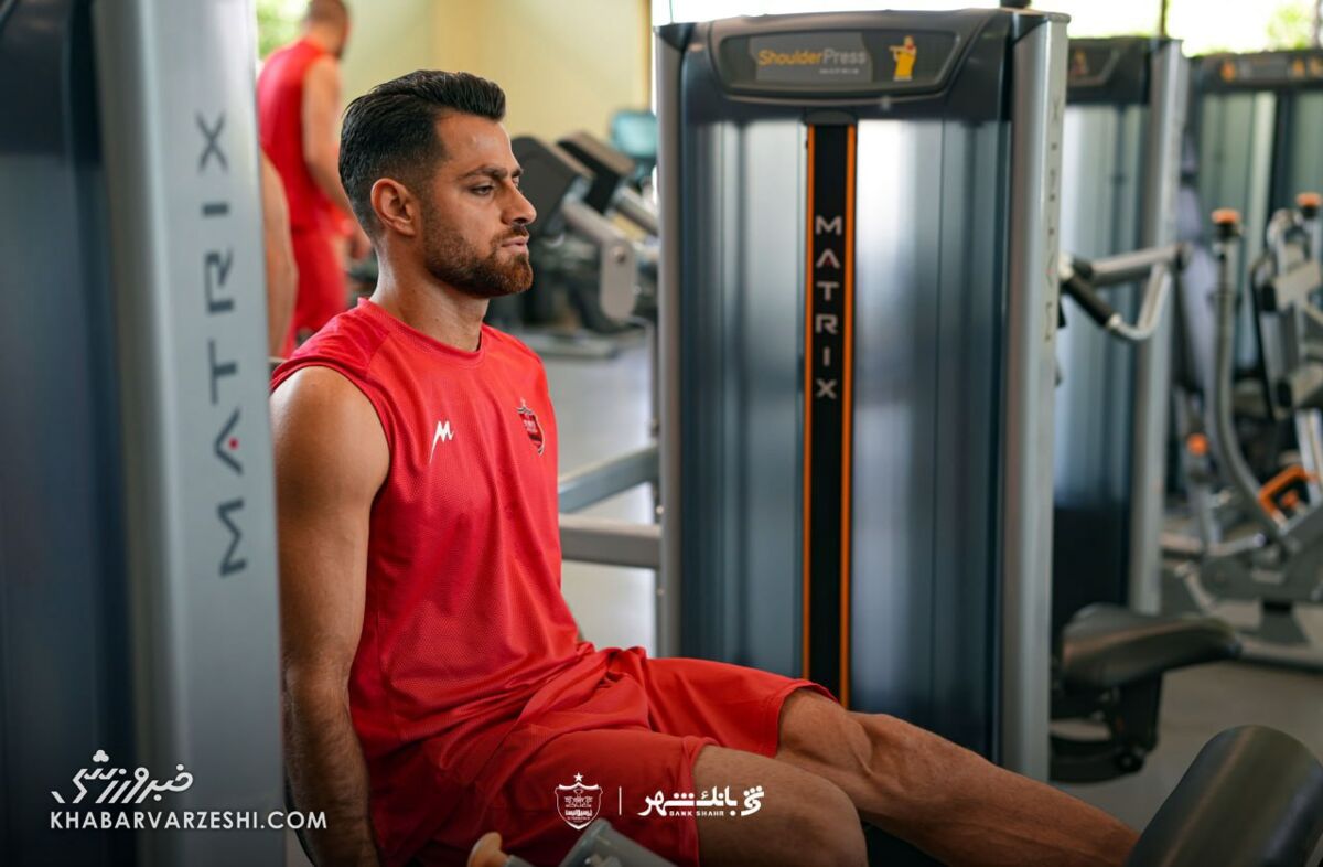 پرسپولیسی‌ها با پولاد دست و پنجه نرم کردند +تصاویر