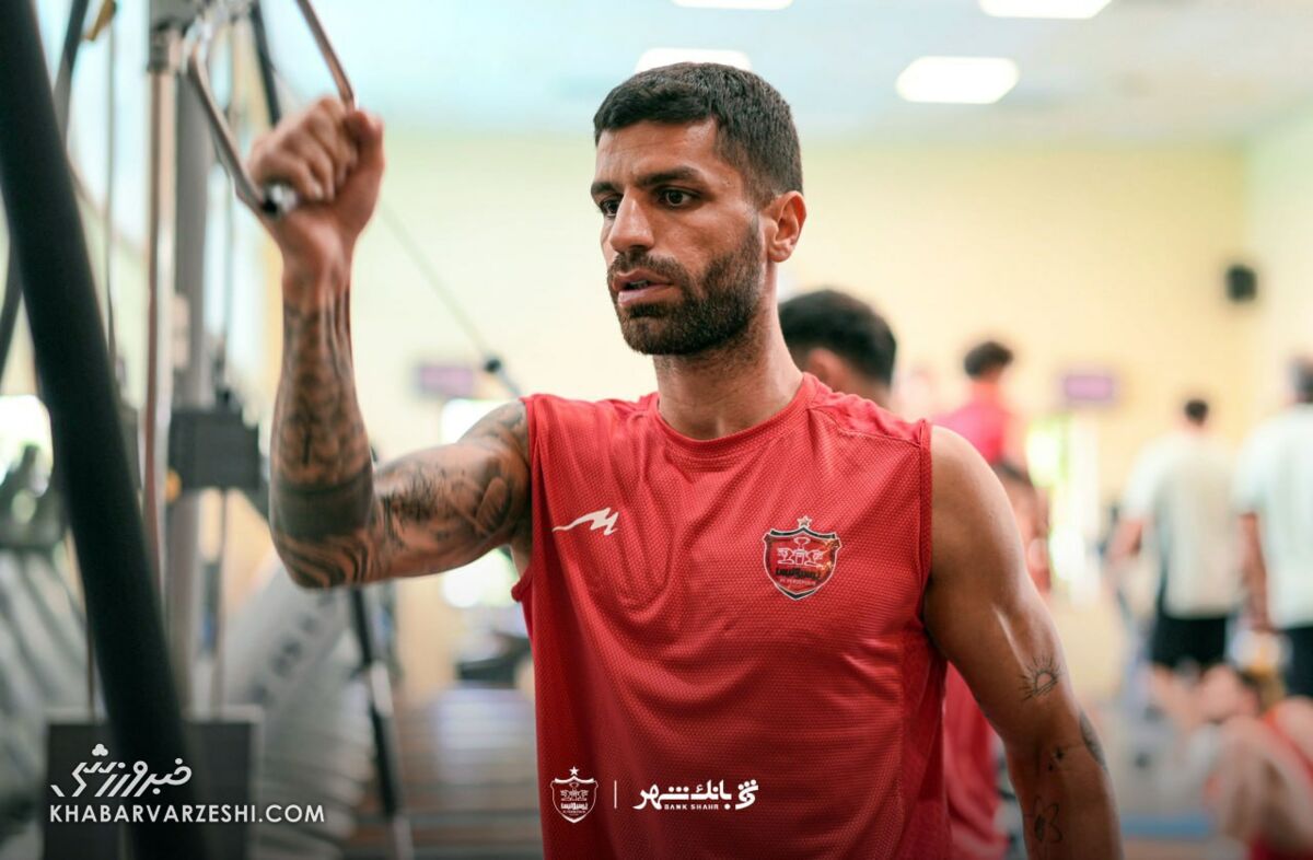 پرسپولیسی‌ها با پولاد دست و پنجه نرم کردند +تصاویر