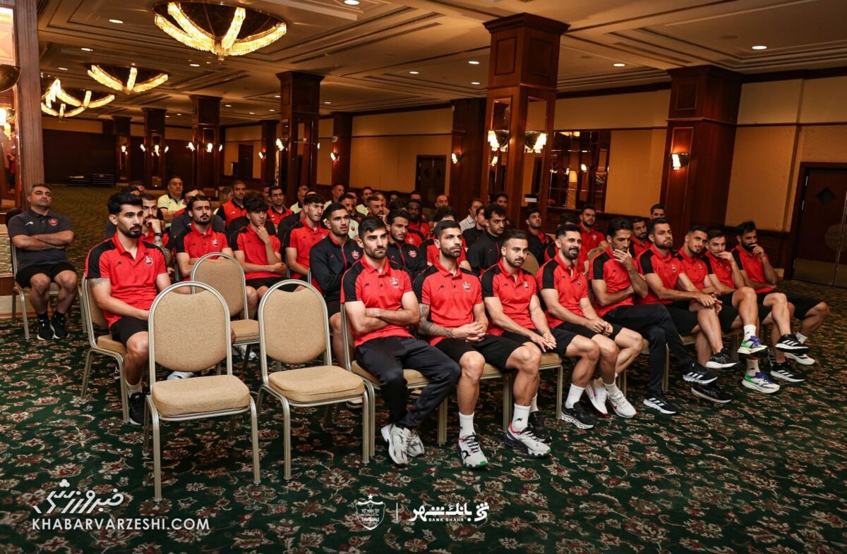 جلسه معارفه دو پرسپولیسی به کلاس فنی تبدیل شد +تصاویر