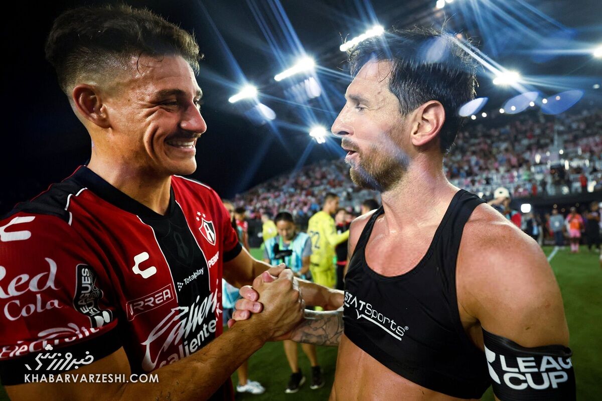 398552 شادی جنجالی مسی در چهره حریف/ فقط سکوت کردم، چون اون مسیه! +عکس