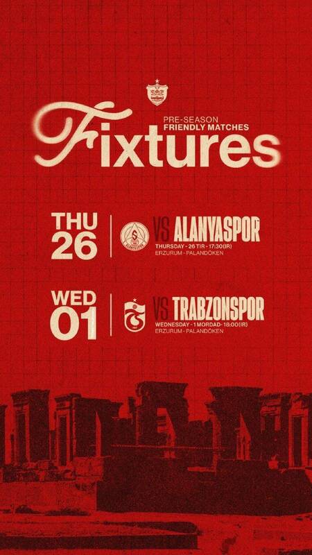 دو حریف تدارکاتی پرسپولیس در اردوی ترکیه مشخص شدند