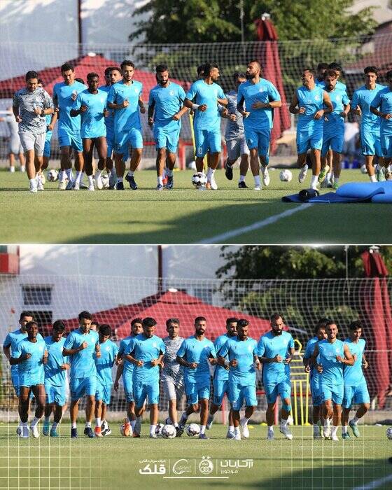 ماشاریپوف برگشت؛ تمرینات فشرده ساپینتو عرق استقلالی‌ها را درآورد+عکس