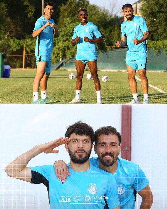 ماشاریپوف برگشت؛ تمرینات فشرده ساپینتو عرق استقلالی‌ها را درآورد+عکس