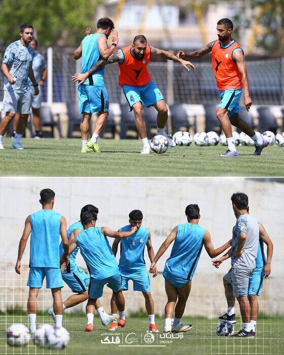 ماشاریپوف برگشت؛ تمرینات فشرده ساپینتو عرق استقلالی‌ها را درآورد+عکس