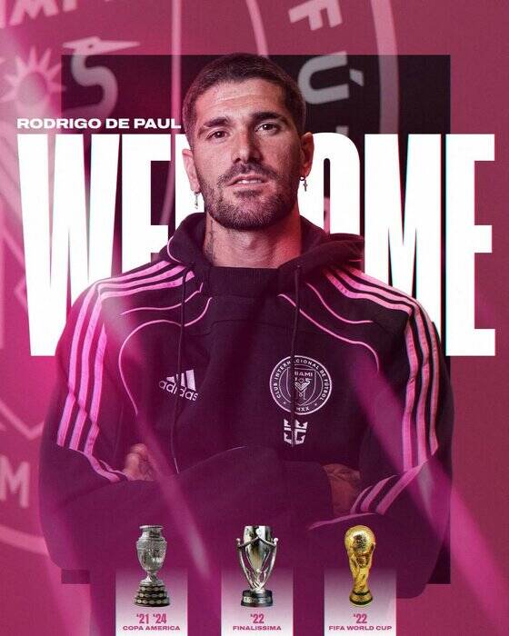 شماره ۷ اینترمیامی بر تن بادیگارد مسی