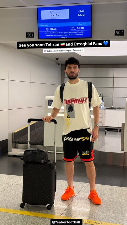 ماشاریپوف راهی ایران شد + عکس