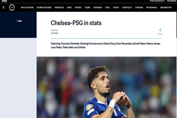 نکاتی درباره فینال جام‌جهانی باشگاه‌ها؛ آمار جالب از چلسی و پاریس