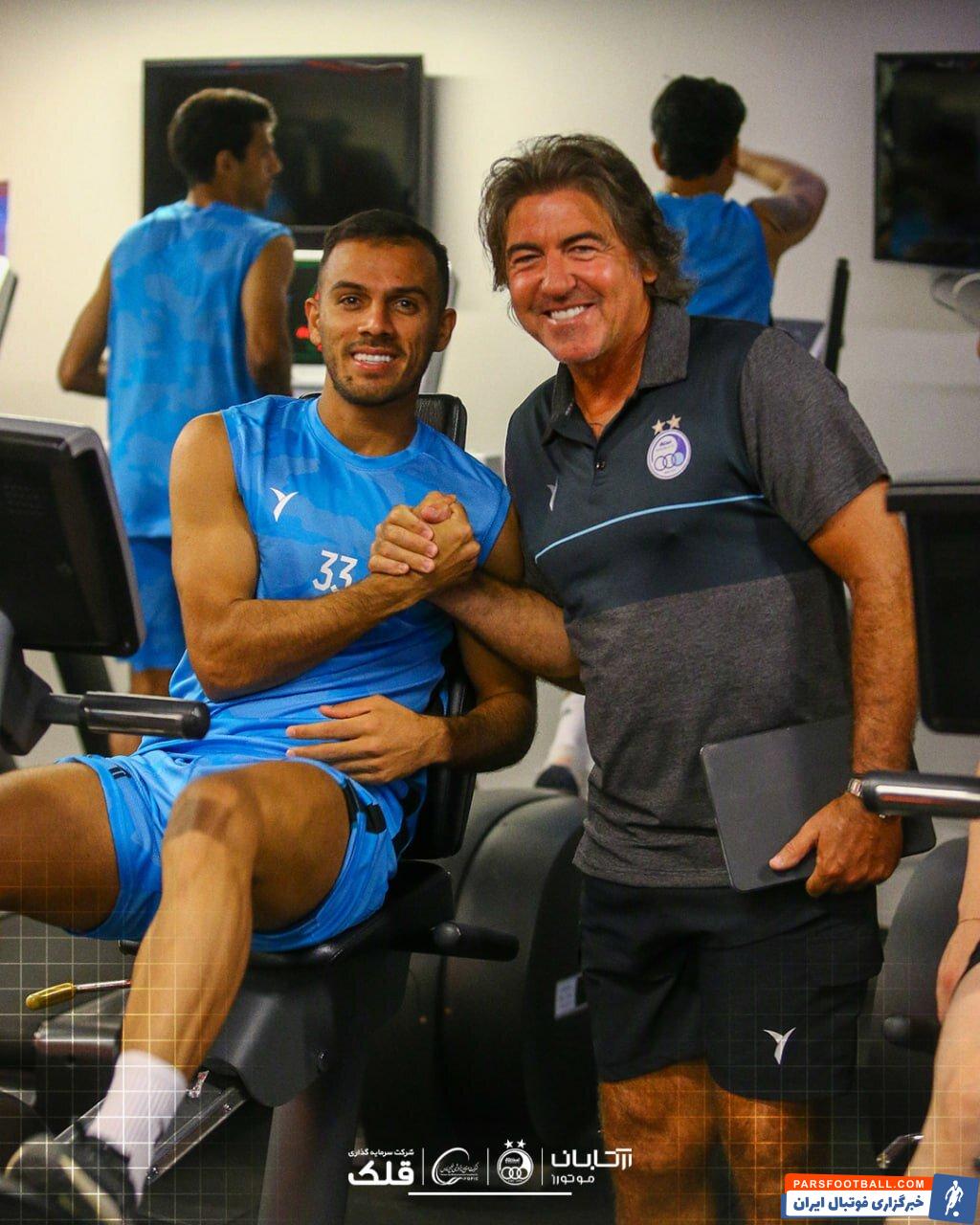 ریکاردو ساپینتو با ادامه حضور جلالی در استقلال موافقت کرد