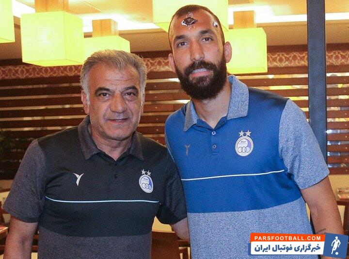 استقلال تولد روزبه چشمی کاپیتان آبی ها را در اردوی ترکیه جشن گرفت