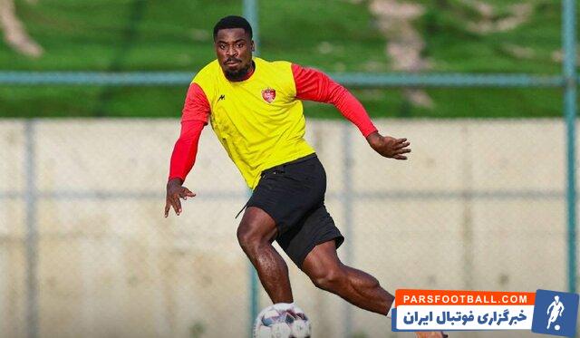 سرژ اوریه در تمرینات پرسپولیس حضور پیدا کرد