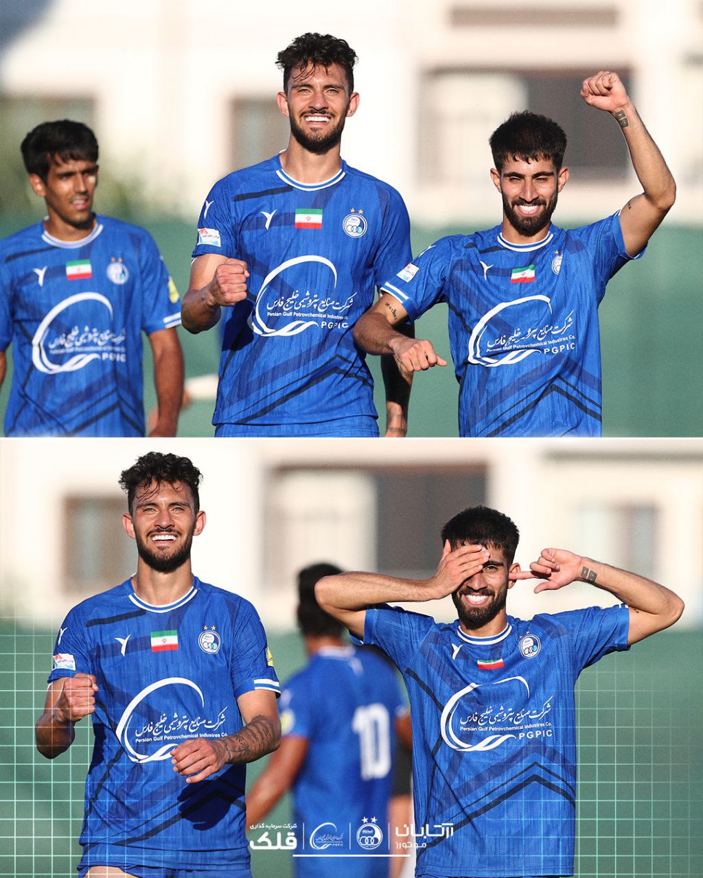 علیرضا کوشکی وینگر استقلال و تیم های ملی پایه - محمدرضا آزادی مهاجم استقلال تهران - لیگ برتر ایران