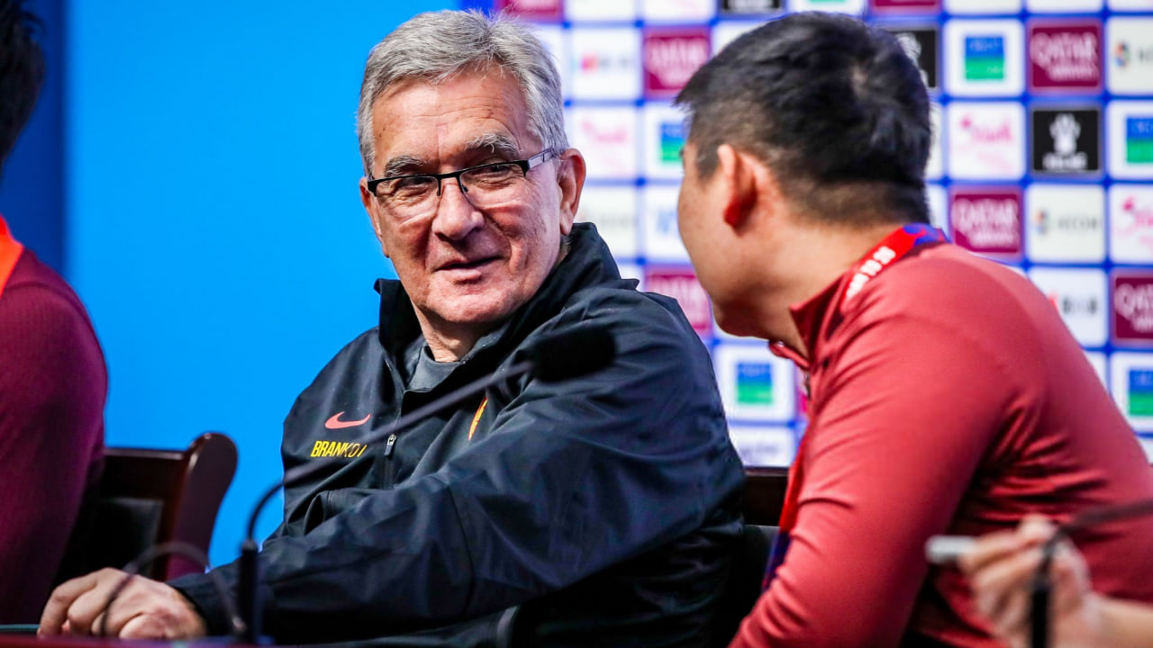 برانکو ایوانکوویچ سرمربی تیم ملی چین و سرمربی سابق پرسپولیس و تیم ملی ایران