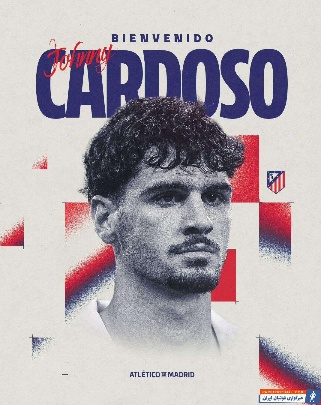 جانی کاردوسو رسما با اتلتیکو قرارداد امضا کرد