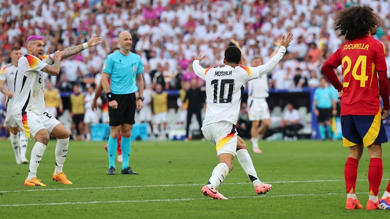 آنتونی تیلور - آلمان و اسپانیا - یورو ۲۰۲۴