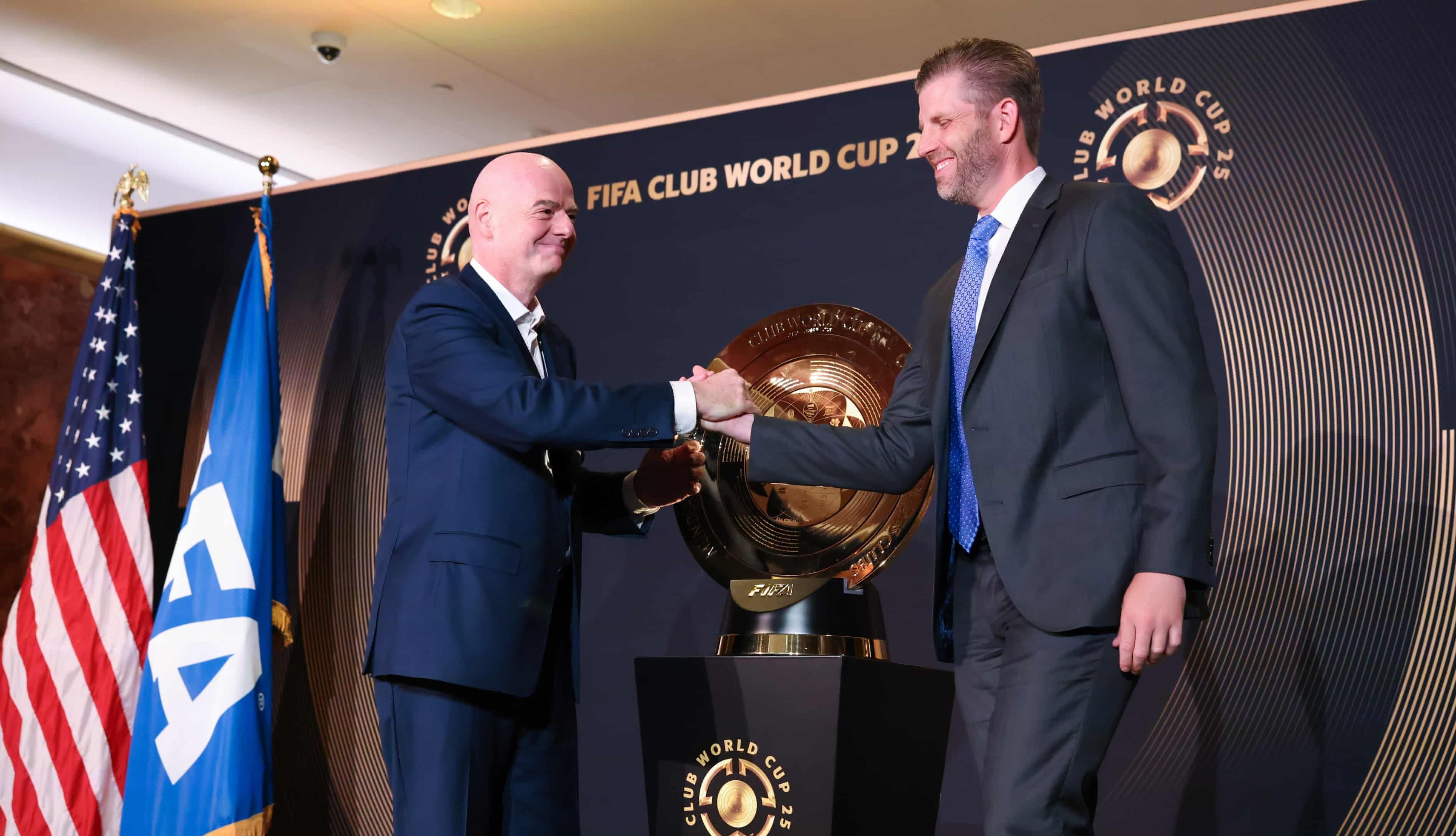 اریک ترامپ (پسر رئیس جمهور آمریکا) و جیانی اینفانتینو