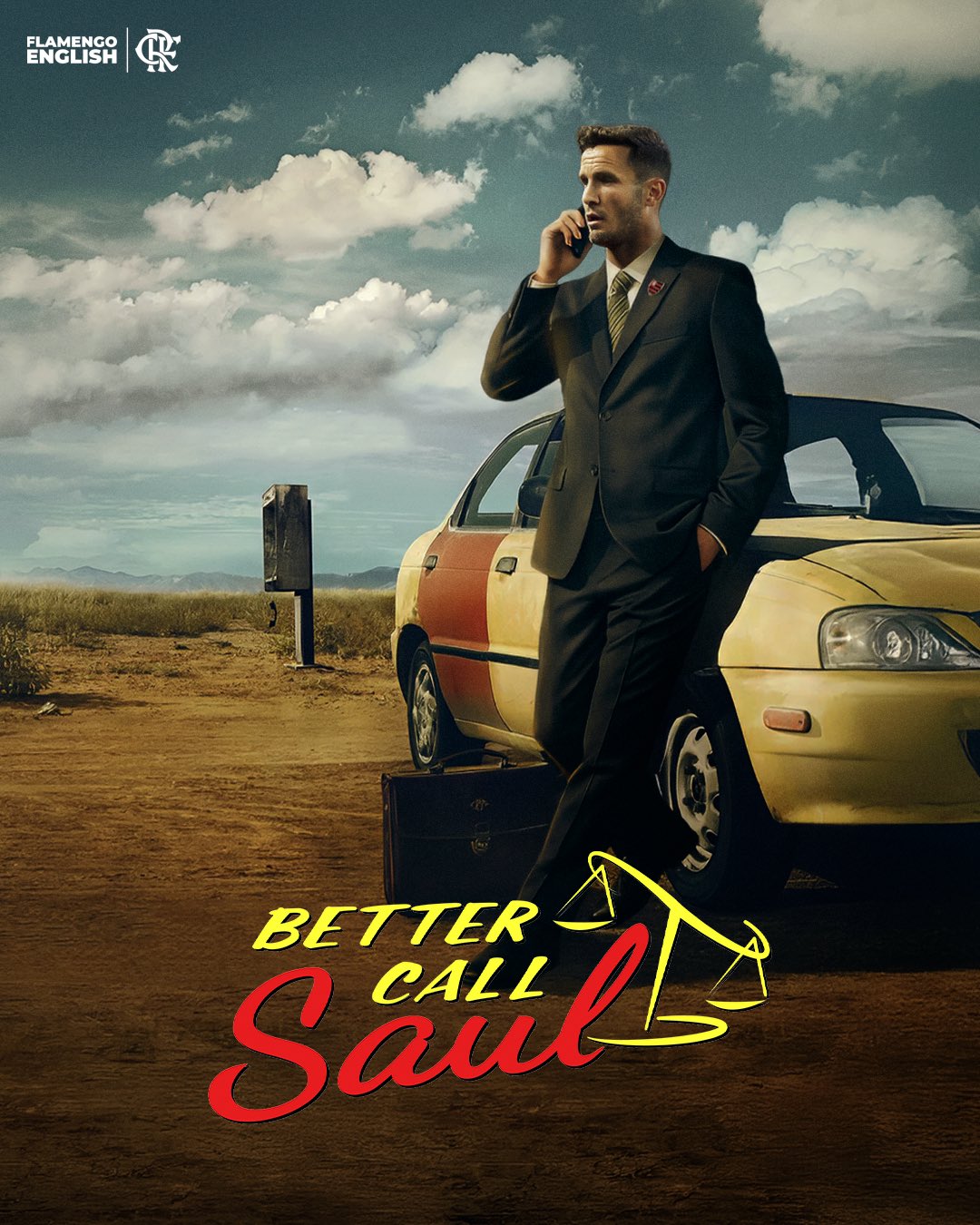 پوستر فلامینگو برای رونمایی از سائول نیگز