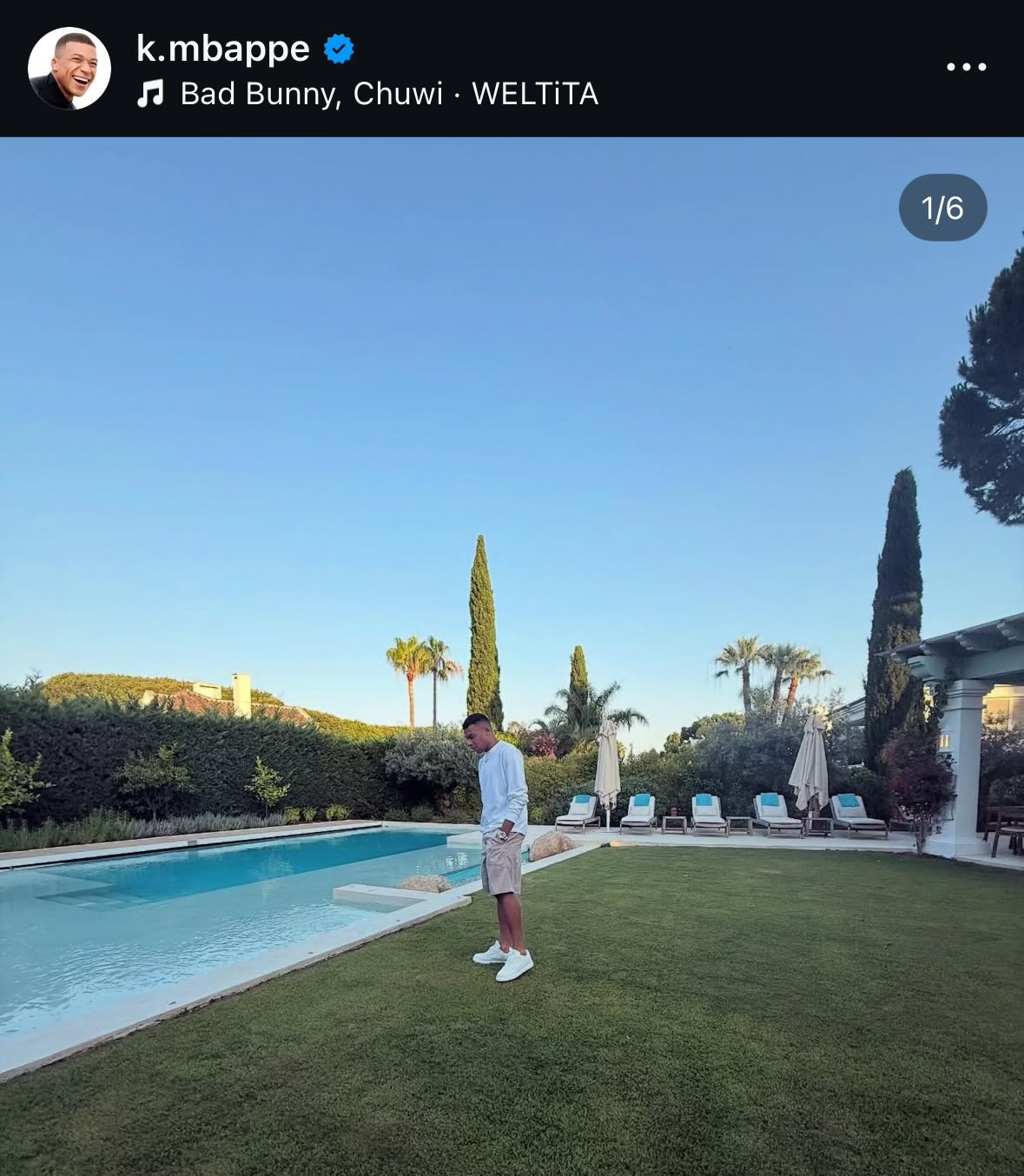 پست اینستاگرام کیلیان امباپه