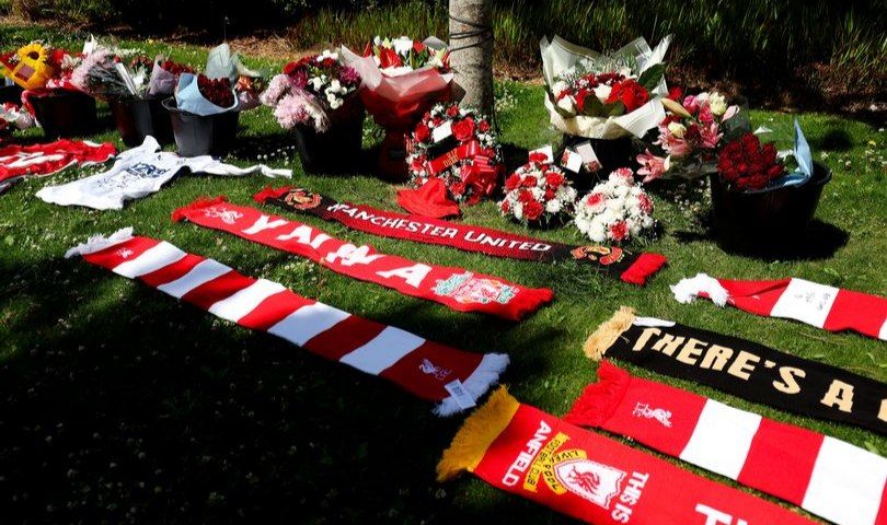 ادای احترام هواداران به ژوتا