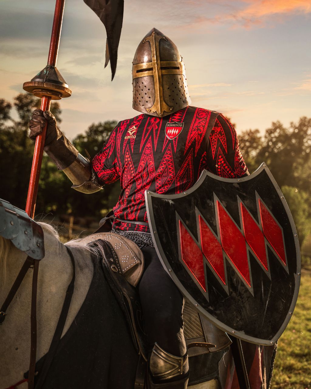 رونمایی شاهکار و تاریخی از کیت تیم دسته سومی ایتالیا