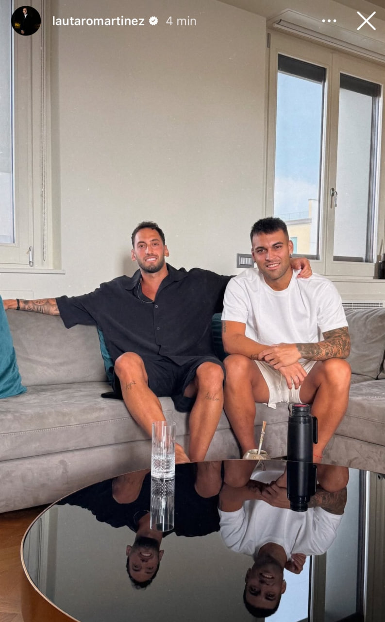 لائوتارو مارتینز و هاکان چالهان‌ اوعلو