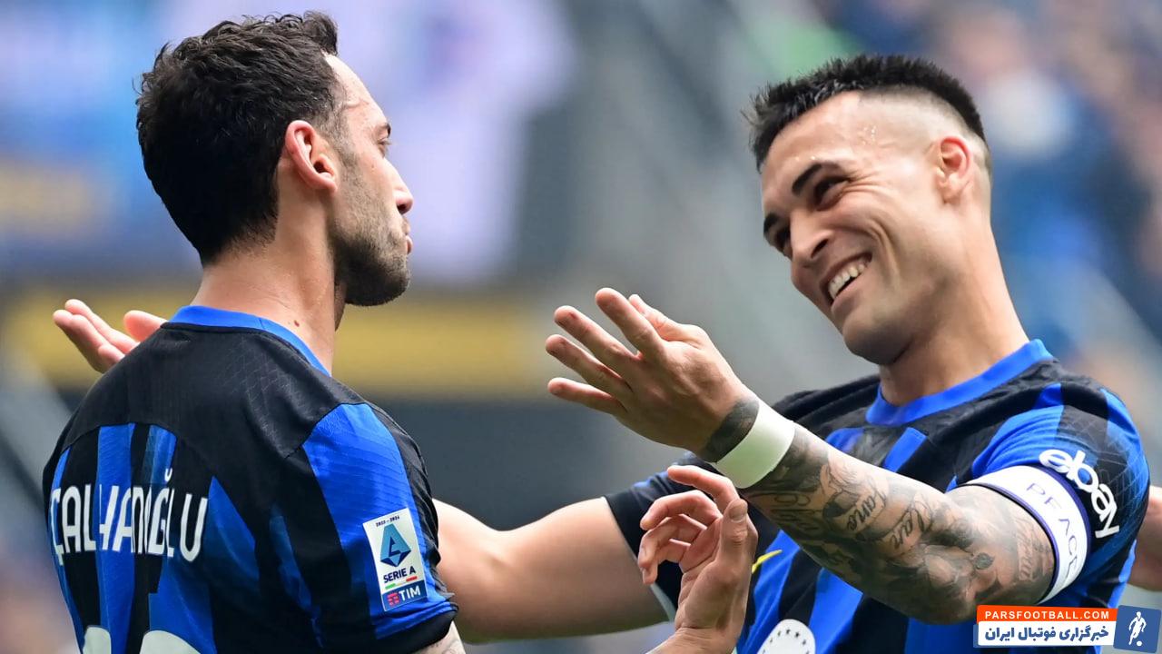 آشتی لائوتارو مارتینز و هاکان چالهان اوعلو دو ستاره اینتر باهم