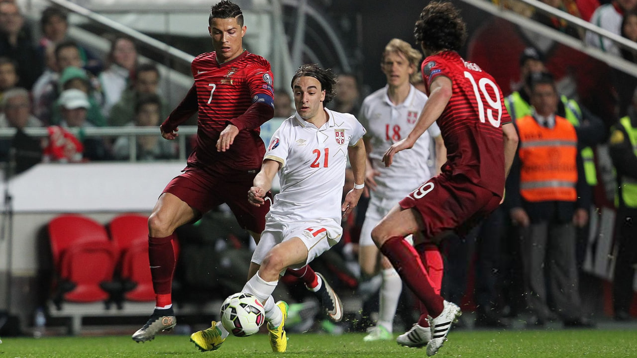 lazarmarkovic-serbia-cristianoronaldo-portugal-2025 لازار مارکوویچ وینگر صربستانی لیورپول و گزینه استقلال تهران - کریستیانو رونالدو مهاجم تیم ملی پرتغال - لیگ برتر ایران