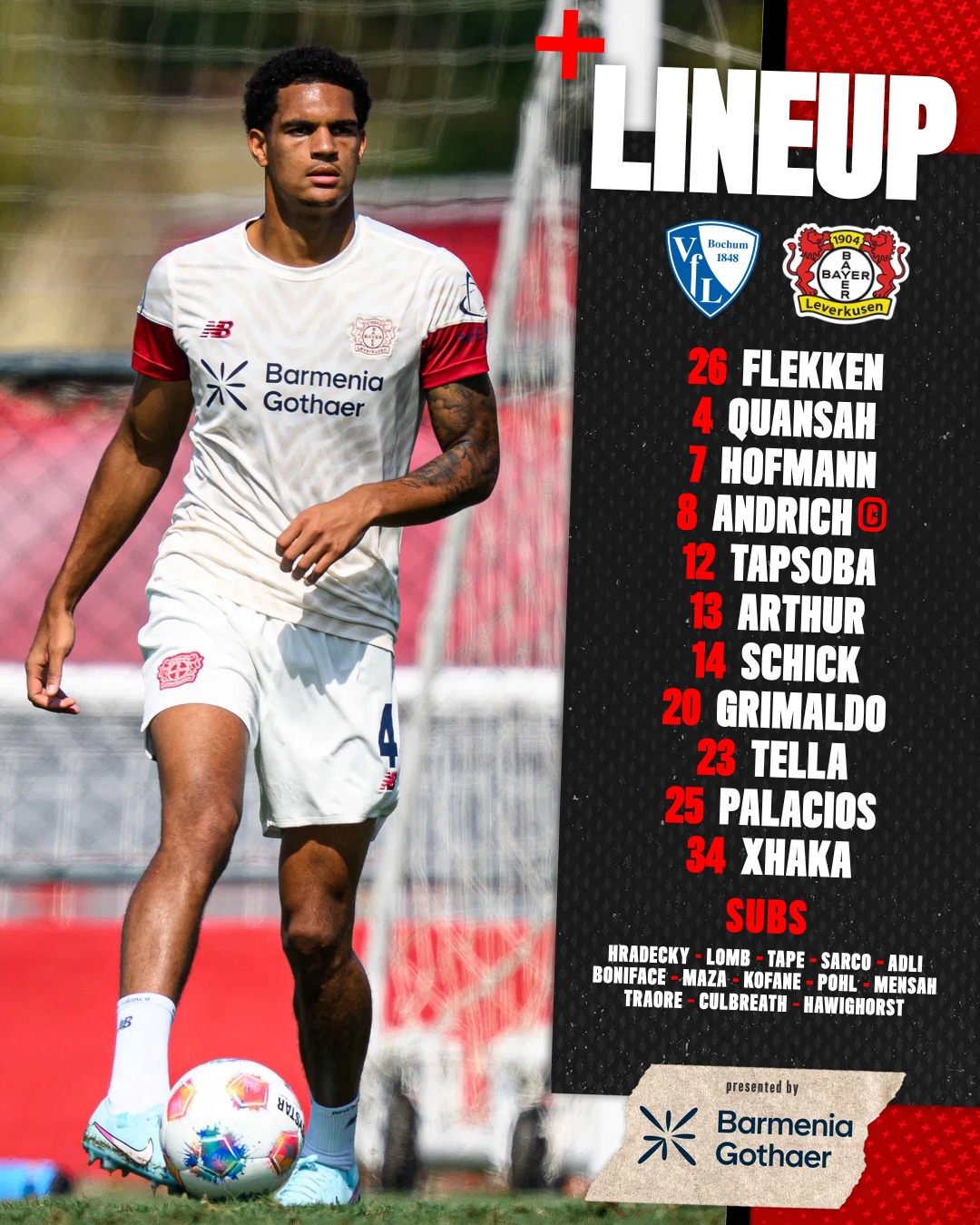 leverkusen_lineup_20250727_213125 ترکیب بایرلورکوزن مقابل بوخوم